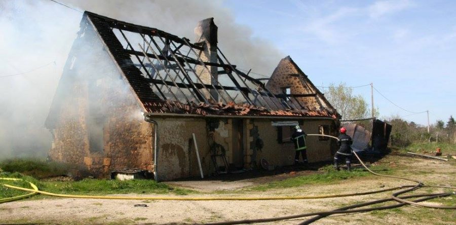 Incendie d’habitation à Rouffignac